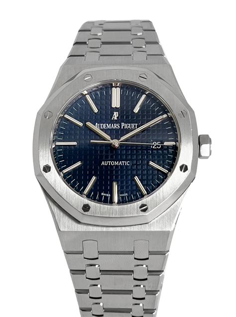 royal oak blue dial 15400st.